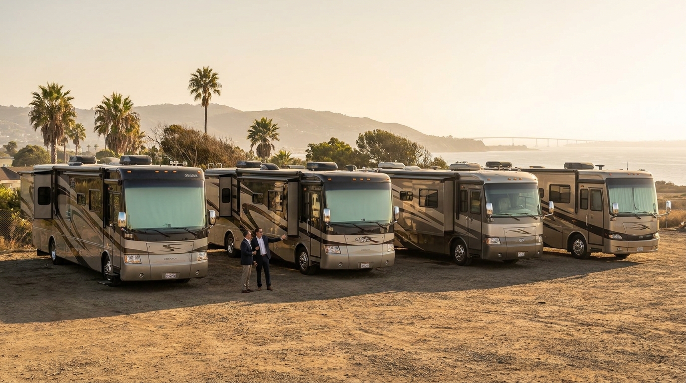 Long-Term RV Rental Comparison in San Diego - Monthly Suppliers 2026